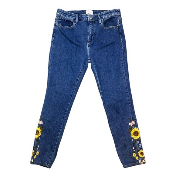 Driftwood Women’s Jackie High Rise Denim Jean in Sunflower Size 31” Waist - Picture 4 of 9
